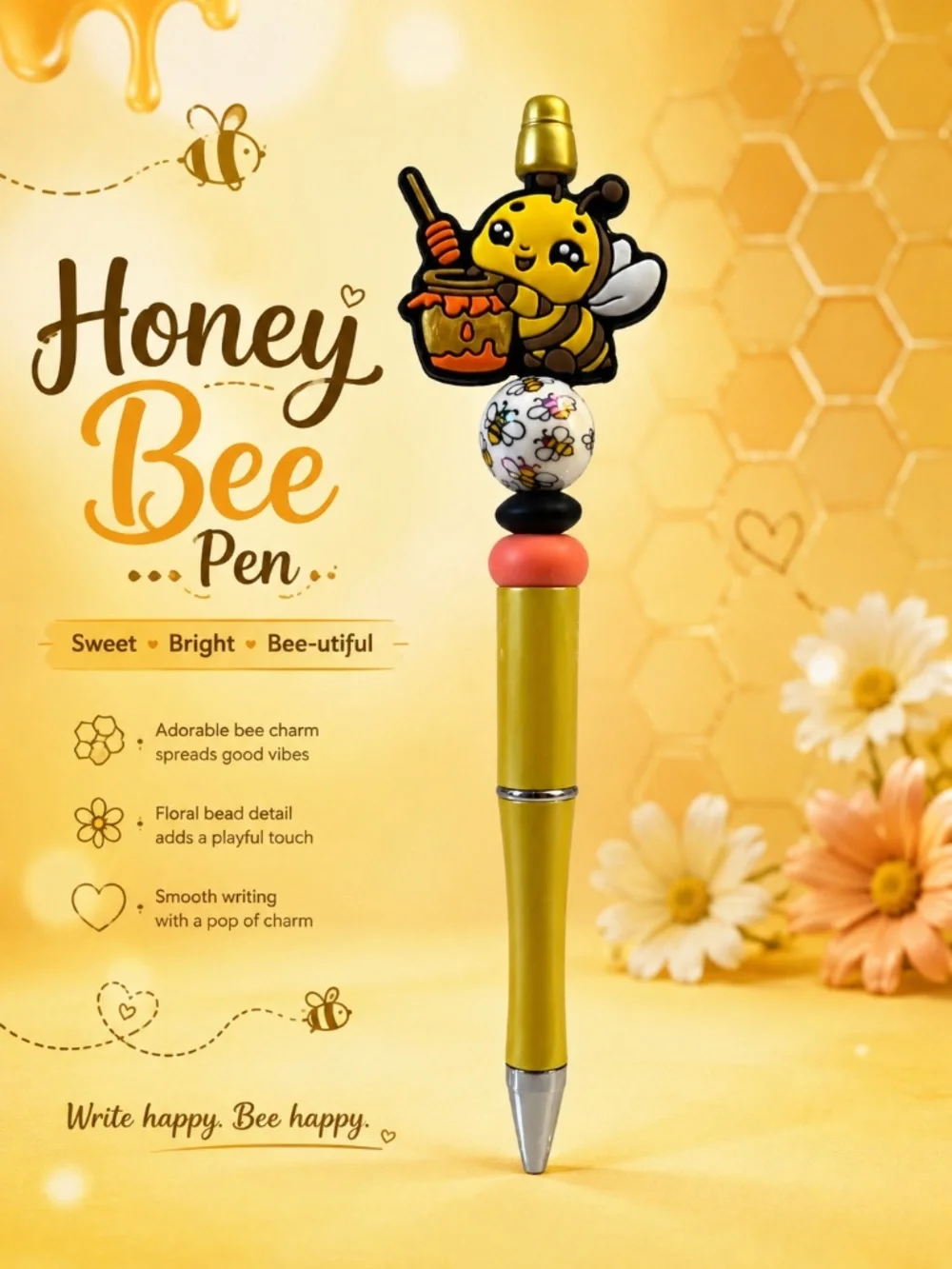Honey Bee Bloom Pen